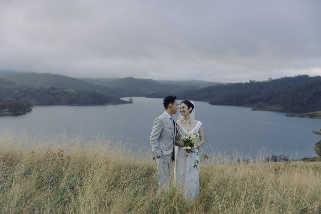 Blue Mountains Wedding Couple Katrina and Angus